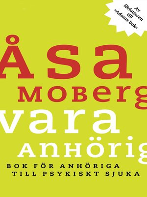 cover image of Vara anhörig